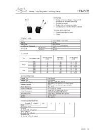 Datasheet HG4502 manufacturer DB Lectro